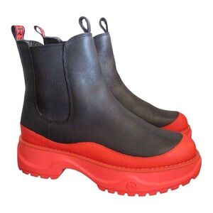 Michael Michael Kors Dupree Logo Tape Leather Boot